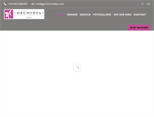 Tablet Screenshot of garniorchidea.com